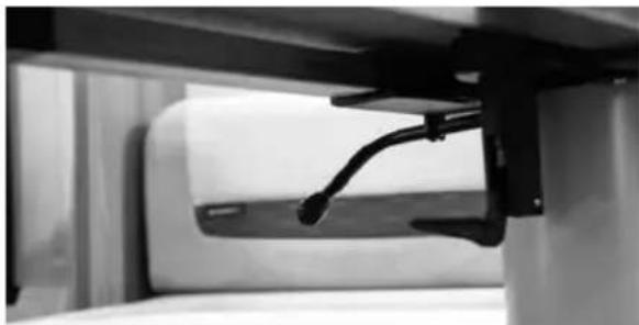 Swift Coachbuilt (2020) - Telescopic table operating instructions (where fitted): - 1