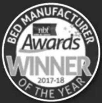 BED MANUFACTURER nbf Awards WINNER OF THE YEAR 2017-18