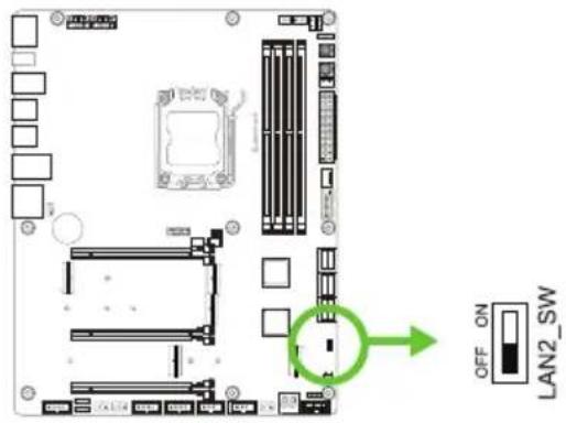 BIOSTAR X870E VALKYRIE - LN2\_SW: переключатель режима LN2 - 1