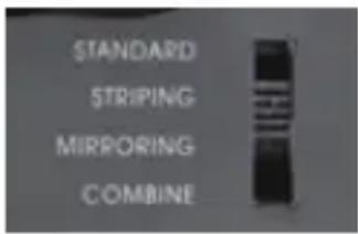 STANDARD STRIPING MIRRORING COMBINE