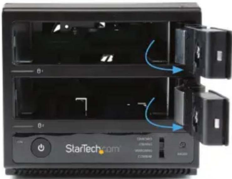 StarTech.com S352BU33RER - Install your 3.5" Hard Drives. - 2