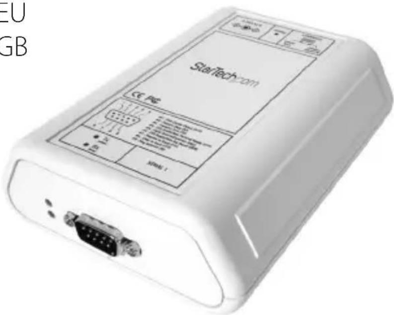 EU GB StarTech.com CE PC I/O VLAN 1