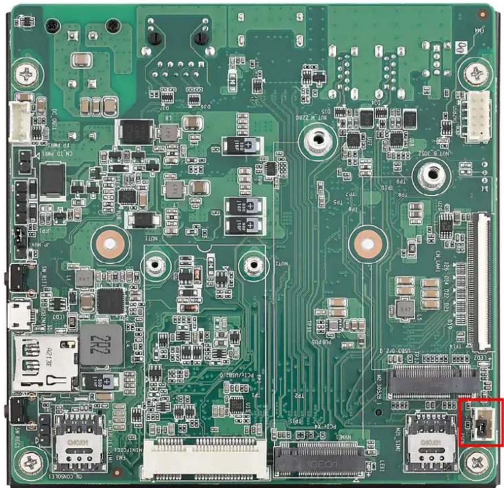 Advantech MIC-711-ON3A1 - AT/ATX Power Mode Jumper/电源模式跳线器/電源模式跳線器 - 1