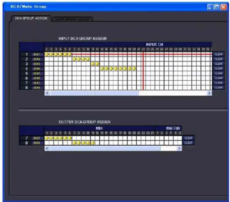 DCA/Mute Group DOA GROUP ASSIGN INPUT DCA GROUP ASSIGN INPUT CH 1 DCP1 2 DCP2 3 DCP3 4 DCP4 5 DCP5 6 DCP6 7 DCP7 8 DCP8 OUTPUT DCA GROUP ASSIGN MIX MATRIX 1 2 3 4 5 6 7 8 9 10 11 12 13 14 15 16 17 18 19 20 21 22 23 24 25 26 27 28 29 30 31 32 33 34 35 36 CLEAR CLEAR CLEAR CLEAR CLEAR CLEAR CLEAR CLEAR CLEAR CLEAR CLEAR CLEAR CLEAR CLEAR CLEAR CLEAR CLEAR CLEAR CLEAR CLEAR CLEAR CLEAR CLEAR CLEAR CLEAR CLEAR CLEAR CLEAR CLEAR CLEAR CLEAR CLEAR CLEAR CLEAR CLEAR CLEAR CLEAR CLEAR CLEAR CLEAR CLEAR CLEAR CLEAR CLEAR CLEAR CLEAR CLEAR CLEAR CLEAR CLEAR Clear