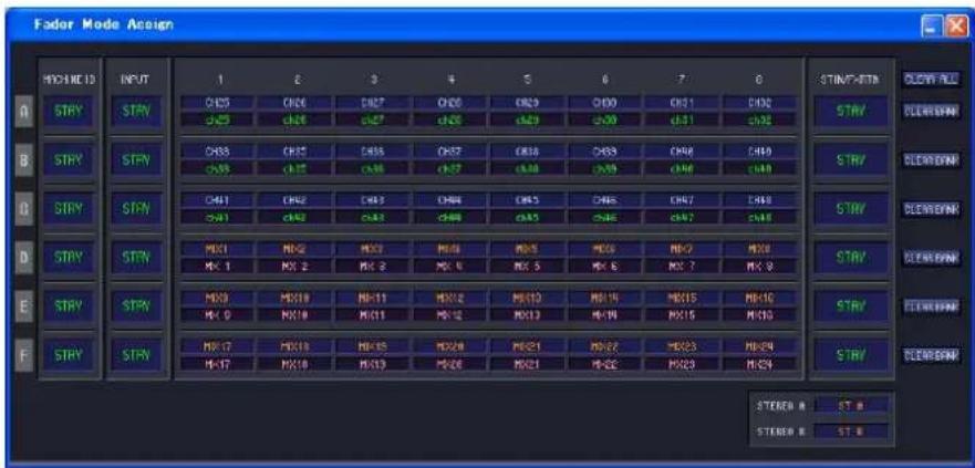 Fader Mode Assign HIGH-ME 10 INPUT 1 2 3 4 5 6 7 8 STRAW-ETTA STRAW CLENT RCL STRAW CLENT RCL STRAW CLENT RCL STRAW CLENT RCL STRAW CLENT RCL STRAW CLENT RCL STRAW CLENT RCL STRAW CLENT RCL STRAW CLENT RCL STRAW CLENT RCL STRAW CLENT RCL STRAW CLENT RCL