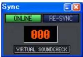 Sync ONLINE RE-SYNC 000 VIRTUAL SOUNDCHECK