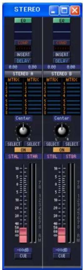 STEREO EQ EQ COMP COMP INSERT INSERT DELAY 0.00 0.00 0.00 0.00 STEREO A MTRX MTRX MTRX MTRX 1 1 1 5 5 5 4 4 4 5 5 5 6 6 6 7 7 7 8 8 8 STEREO B Center Select Select ON Center L' 6 Select Select ON STAL STAR STBL STBR 10 7 8 5 1 2 3 4 5 6 7 8 0 1 2 3 4 5 6 7 8 5 10 20 30 40 50 60 70 80 10 12 24 36 48 60 72 84 50 R M -0.0dB CUE -0.0dB CUE