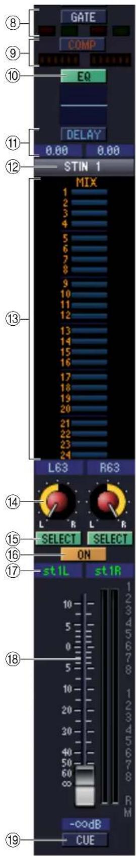 GATE COMP EQ DELAY 0.00 0.00 STIN 1 MIX 1 2 3 4 5 6 7 8 9 10 11 12 13 14 15 16 17 18 19 20 21 22 23 24 L63 R63 SELECT SELECT ON st1L st1R 10 2 3 4 5 6 7 8 9 10 11 12 13 14 15 16 17 18 19 20 21 22 23 24 -∞dB CUE