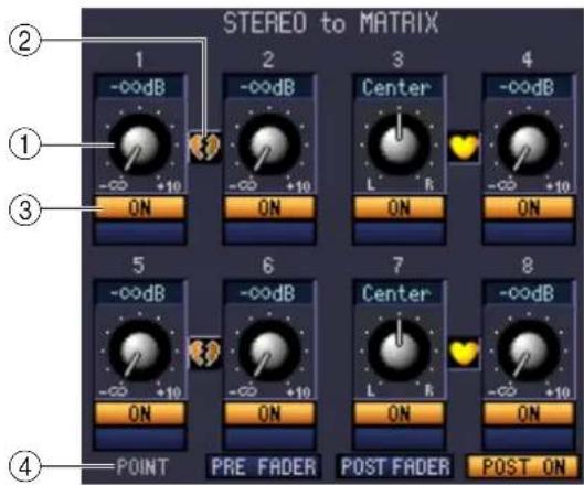 STEREO to MATRIX 1 -00dB 2 -00dB 3 Center 4 -00dB 5 -00dB 6 -00dB 7 Center 8 -00dB 9 -00dB 10 ON ON ON ON ON ON ON ON ON ON ON ON ON ON ON ON ON ON ON ON ON ON ON ON ON ON ON ON ON ON ON ON ON ON ON ON ON ON ON ON ON ON ON ON ON ON ON ON ON ON IN PRE FADER POST FADER POST ON