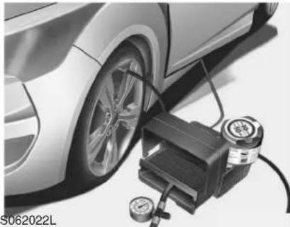 HYUNDAI Velostar (2012) - IF YOU HAVE A FLAT TIRE (WITH TIRE MOBILITY KIT, IF EQUIPPED) - 2