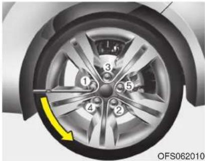 HYUNDAI Velostar (2012) - WARNING - Changing a tire - 1