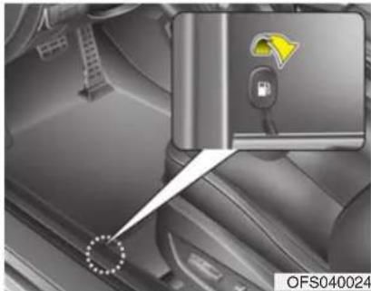 HYUNDAI Velostar (2012) - FUEL FILLER LID - 1