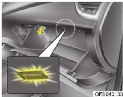 HYUNDAI Velostar (2012) - ⚠️ CAUTION - Vanity mirror lamp (if equipped) - 1