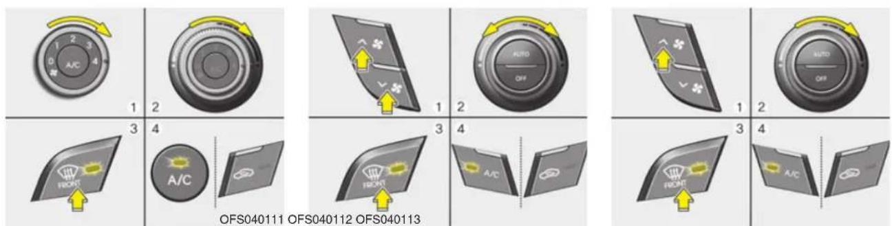 HYUNDAI Velostar (2012) - Manual climate control system - 1