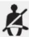 HYUNDAI Velostar (2012) - Seat belt warning - 1
