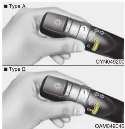 ■ Type A 1 10 OYN049200 ■ Type B 1 10 OF OAM049046