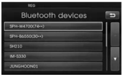REG Bluetooth devices SPH-W4700(74••) SPH-B6550(30••) SH210 IM-S330 JUNGHOON01