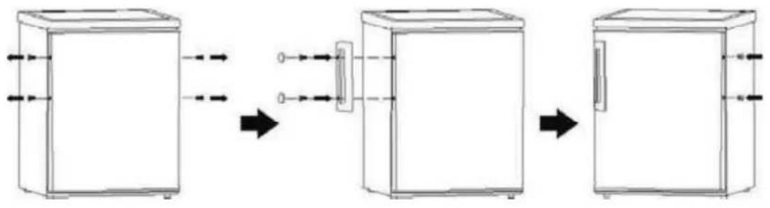 VOX KS 2110 E - Promjenljiva strana postavljanja vrata - 6