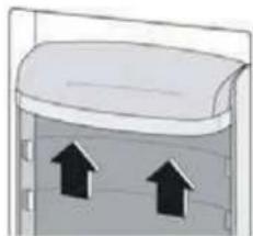 VOX KS 2110 E - Positioning the door balconies - 1