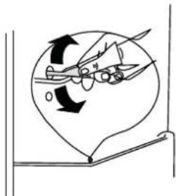 VOX KS 2110 E - Clean drain hole - 1