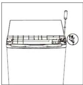 VOX KS 2110 E - Sprememba smeri odpiranja vrat - 3