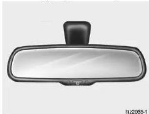 HYUNDAI Santa FE (2000) - DAY/NIGHT INSIDE REAR- VIEW MIRROR - 2