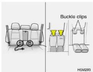 Buckle clips HSM293