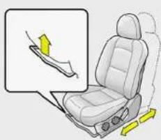HYUNDAI Santa FE (2000) - FRONT SEATS - 1