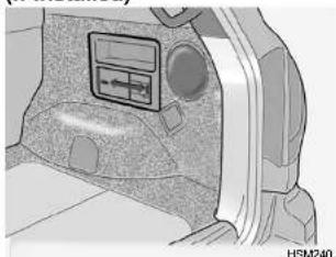 HYUNDAI Santa FE (2000) - Stowage Precautions - 1