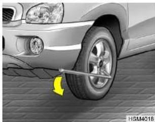 HYUNDAI Santa FE (2000) - WARNING: - 3