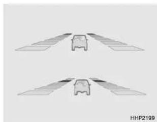 HYUNDAI Santa FE (2000) - Road display responsive to vehicle speed. - 1