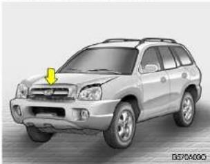 HYUNDAI Santa FE (2000) - SUN VISOR - 1