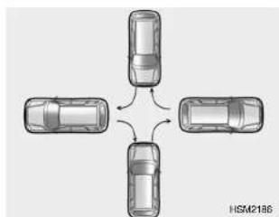 HYUNDAI Santa FE (2000) - How to correct azimuth indicator - 2