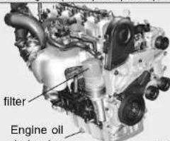 filter Engine oil drain plug