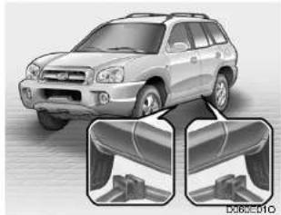 HYUNDAI Santa FE (2000) - WARNING: - 4