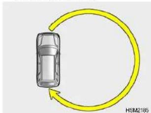 HYUNDAI Santa FE (2000) - How to correct azimuth indicator - 1