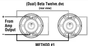 (Dual) Beta Twelve.dvc (rear view) + From Amp Output - METHOD #1