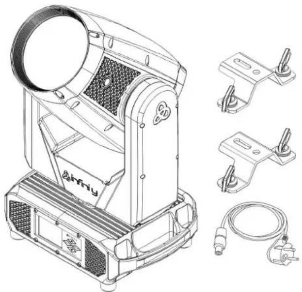 INFINITY Furion B402 Beam - Vor der Verwendung des Produkts - 2