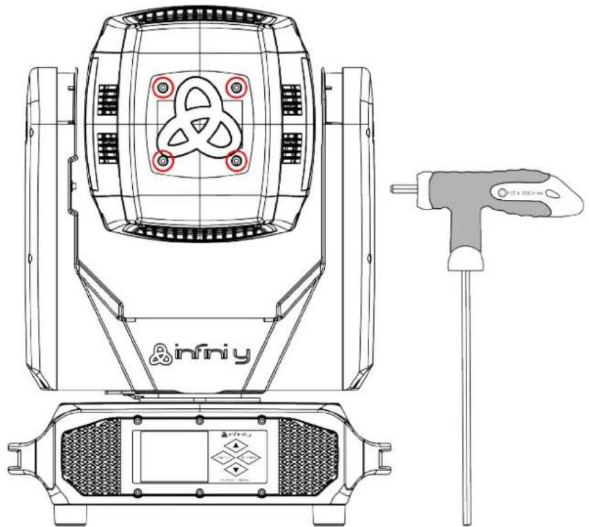 INFINITY Furion B402 Beam - Achtung Lampe kann spontan explodieren - 1