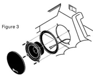 INFINITY Kappa 50.2cs - WOOFER INSTALLATION - 1