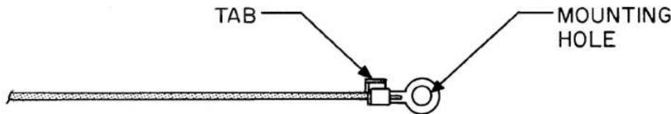 TAB MOUNTING HOLE