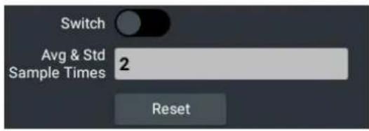 Switch Avg & Std Sample Times 2 Reset