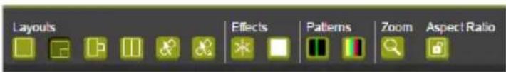 Layouts Effects Patterns Zoom Aspect Ratio