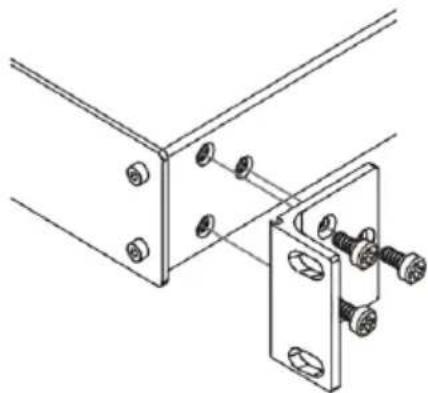 Kramer VSM-4x4A - To rack-mount a machine: - 1