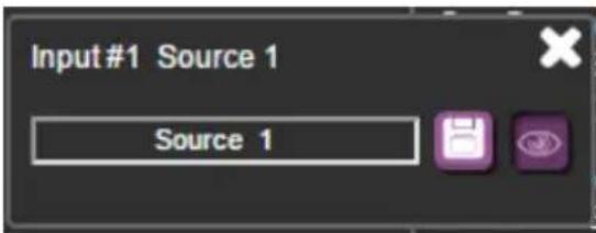 Input #1 Source 1 Source 1