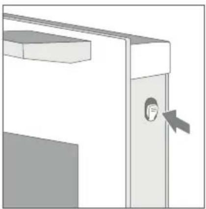 MIDEA 7NM30E0IX - ▲ Removing the door cover - 1