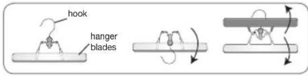 hook hanger blades