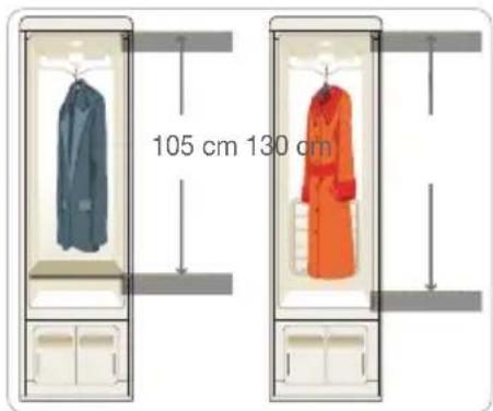 105 cm 130 cm