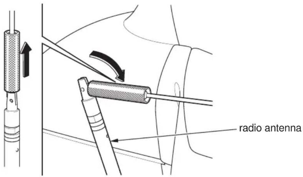 Honda Gold Wing Airbag (2012) - Radio Antenna - 1