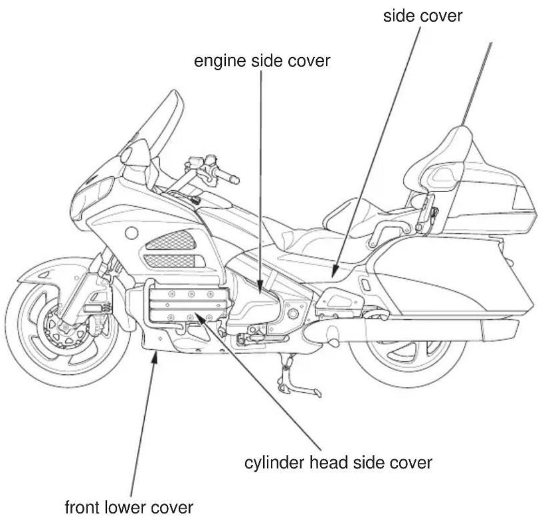 Honda Gold Wing Airbag (2012) - LEFT SIDE - 2